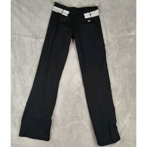 Alo Yoga Leggings Pants Black Womens Small Fit Cropped Activewear RN 87370